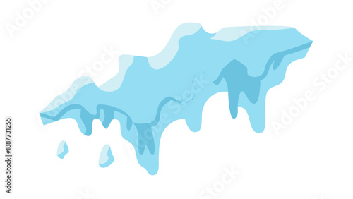 Abstract water drops illustration