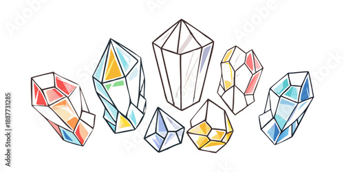 Abstract geometric crystals