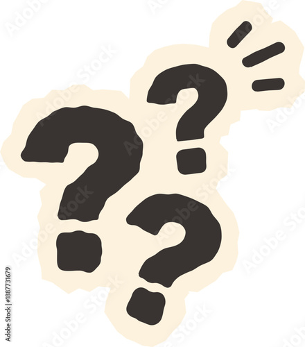 Cute Question mark sign