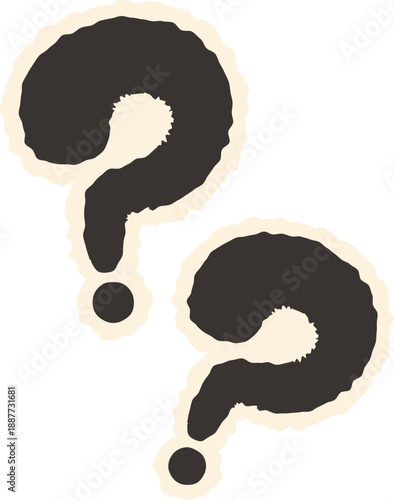 Cute Question mark sign