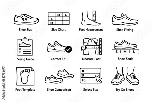 Shoe sizing guide: foot measurement and fitting chart for accurate shoe fit
