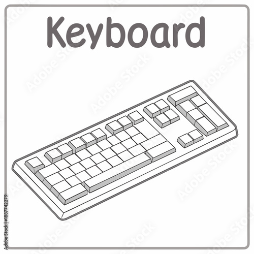 Keyboard illustration