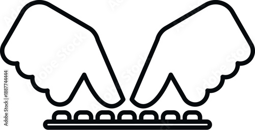 Two hands typing on a keyboard, representing data entry and digital creation
