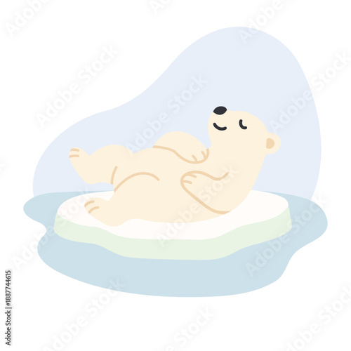 International Polar Bear Day Environmental Awareness Illustration