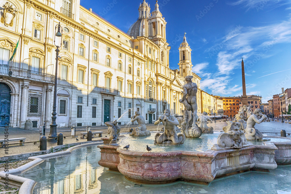 Fototapeta premium Piazza Navona, Rome, Italy