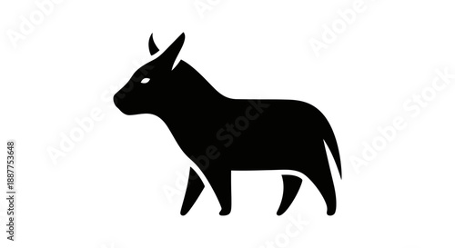 silhouette of a deer