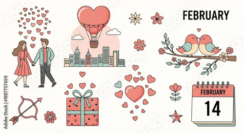 Modern abstract pattern featuring interconnected geometric shapes in a harmonious color palette for stylish design projects