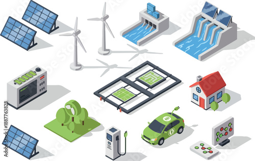 Renewable Energy Sources A Sustainable Future with Solar, Wind, and Hydro Power