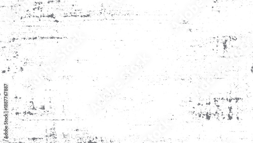 Film grain dust overlay texture with rough grunge appearance. Grainy white background texture with speckle noise and distress. 