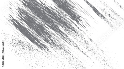 Old white grunge paper texture with dust particles and torn collage look. Vintage dust and dirt overlay on white background with distressed paper feel. 