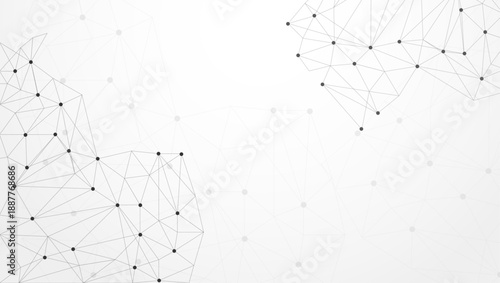 Geometric Lines Connecting Abstract Background,Geometric grey background with connected dots and lines