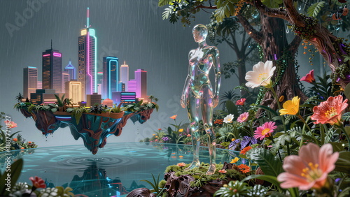 Kalejdoskop Snów: Surrealistyczna Podróż Przez Pęknięte Wymiary Czasu, Przestrzeni i Nieskończonej Wyobraźni, Pop Art