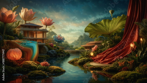 Kalejdoskop Snów: Surrealistyczna Podróż Przez Pęknięte Wymiary Czasu, Przestrzeni i Nieskończonej Wyobraźni