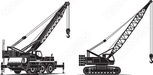 Black and white silhouette of a professional male worker or technician wearing a cap and squatting while holding a water bottle for break time concepts.