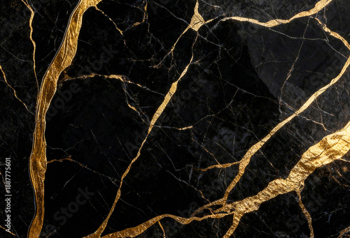 black marble with golden veins ,Black marbel natural pattern for background, abstract black white and gold, black and yellow marbl, hi gloss marble stone texture of digital wall tiles design.

