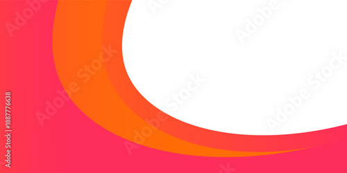 Colorful banner template with gradient color. Design with liquid form. with a combination of yellow and pink with a modern and luxurious concept