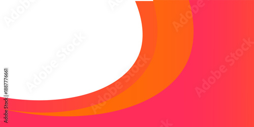 Colorful banner template with gradient color. Design with liquid form. with a combination of yellow and pink with a modern and luxurious concept