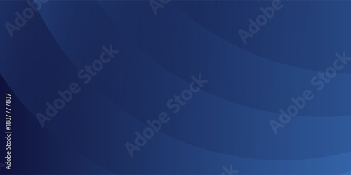 Abstract blue glowing geometric lines on dark blue background. Modern shiny blue circle lines pattern