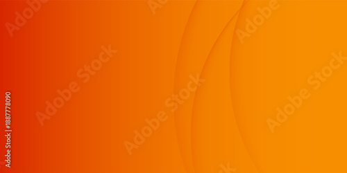 Modern orange abstract background with flowing wave lines. Dynamic wave. Smooth curve lines design element. Futuristic technology concept.