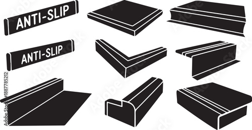 Anti Slip Tape and Strips in Various Shapes Forms