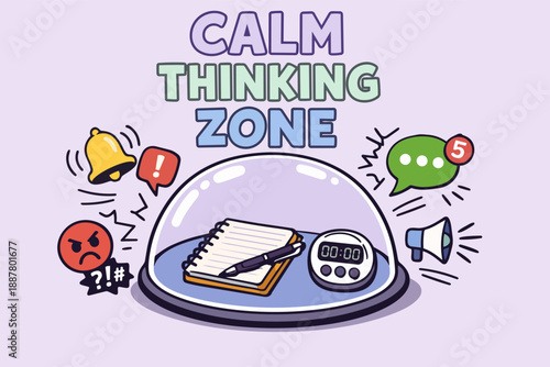 Creating a quiet space for deep work, productivity, and mindfulness, blocking out noise