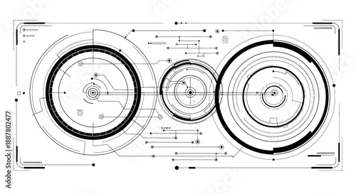 A vintage washing machine stands near an old car stereo and retro audio cassette tape, showcasing a classic electronic design with analog buttons and technology equipment