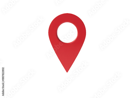 Free Download A small red pin with a white or yellow circle on it, commonly used for marking locations or providing feedback - GFXLoad