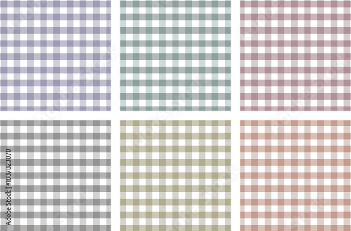 cute pattern for picnic blanket design. Pastel multicolored tartan check plaid graphic for tablecloth, oilcloth, other modern everyday spring summer fashion Easter holiday textile or paper print.
