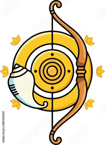 Lord Ram Vector on Transparent Background with Religious and Hindu Deity Concept