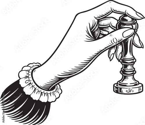 Hand holding chess piece strategy game decision concept