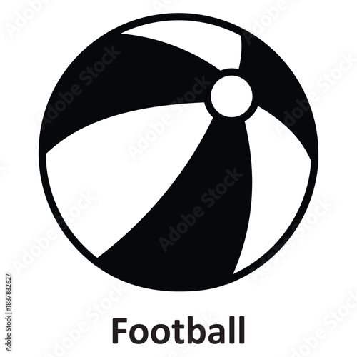 Football Vector icon which can easily modify or edit