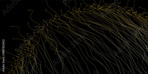 Expansion of life. Vector sphere explosion background. Small particles strive out of center. Blurred debrises into rays or lines under high speed of motion. Burst, explosion backdrop