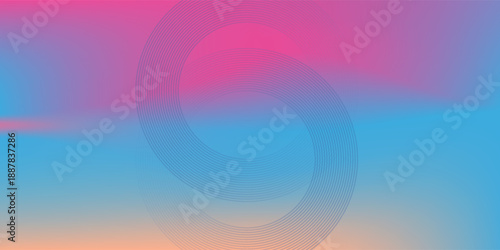 Blue and white business wave banner background, suitable for all fields, vector illustration.