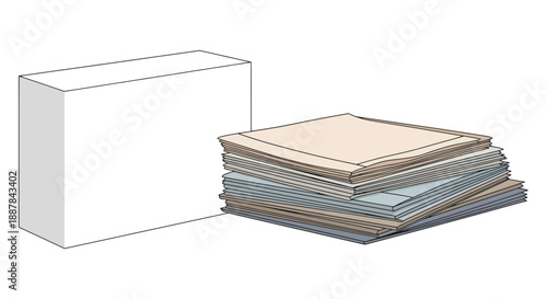 green sliced aloe vera plant, white onion rings, minimalist botanical illustration, clean simple natural organic design, digital art
