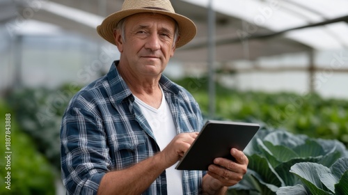 Smart farming techniques for vegetable cultivation greenhouse educational content sustainable practices close-up technology integration