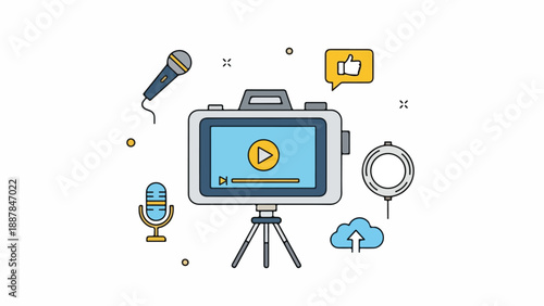 Video Recording Equipment and Streaming Setup