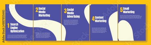 Trendy social media slider bundle with creative carousel posts set, square flyer templates, marketing template pack, multipurpose promo banners, branding pack, modern advertising layout