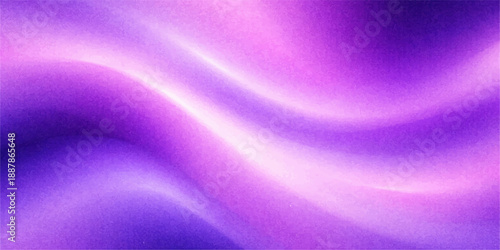 Smooth flowing violet and pink silk waves create a luxury abstract backdrop with soft motion and a satin texture design