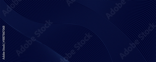 Premium background design with diagonal dark blue line pattern. Vector template for digital luxury banner, invitation, voucher, certificate. Eps10