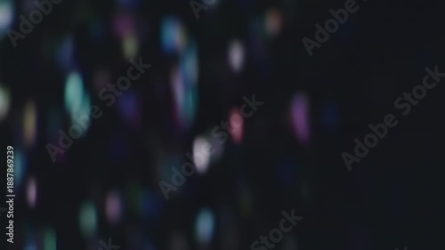 Premium abstract visuals flowing dynamically in a dark environment with vibrant lights