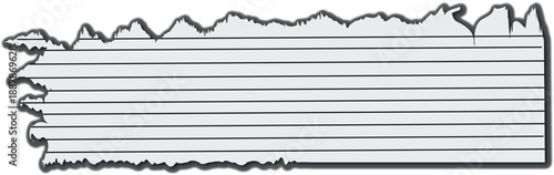 black and white paper clips, black and white paper