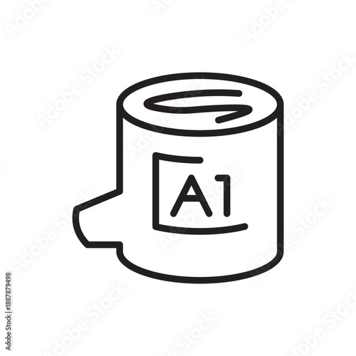 Lumber grade stamp icon. Timber quality certification and building safety, representing structural wood grading, mill identification marks, moisture content codes, and industrial lumber standards.