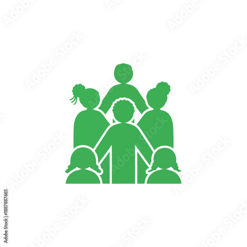 Diverse Group of People Icon