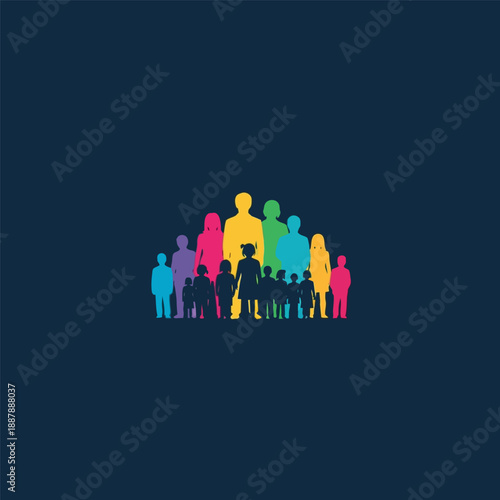 Family And Community Silhouettes