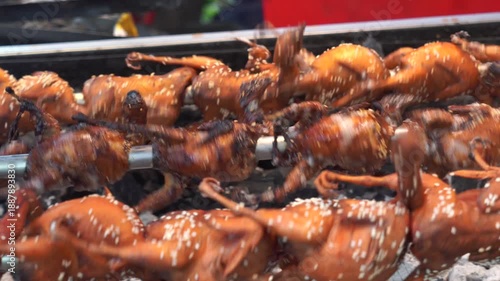 grilled quail wings