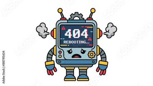Error 404 Robot: Rebooting Malfunction