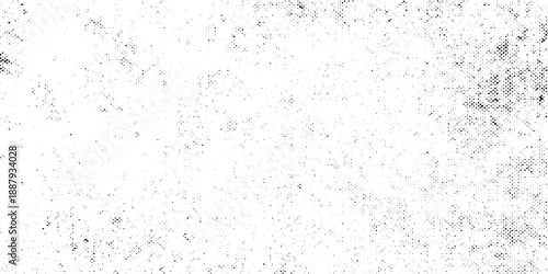 Monochrome xerox-noise backdrop, horizontal static streaks and scattered speckle dust. Grunge printwear texture, distressed film grain, subtle banding and scratch patina, vector illustration