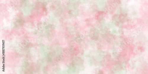 Abstract Pink Watercolor Background, Soft Pastel Color Wash With Textured Paint Splash Design. Soft pink colorful abstract background with gentle texture creating calming atmosphere.
