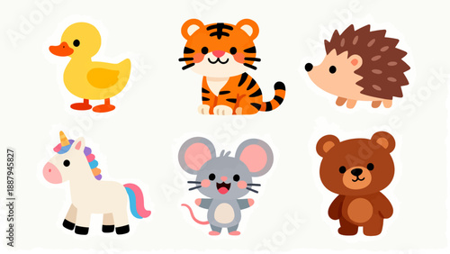 Cartoon animals collection