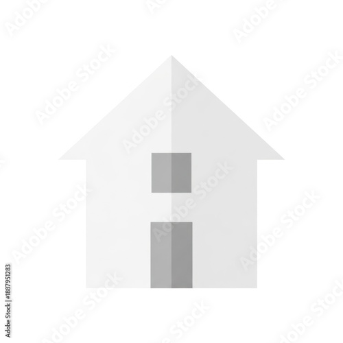 Simple White House Icon.